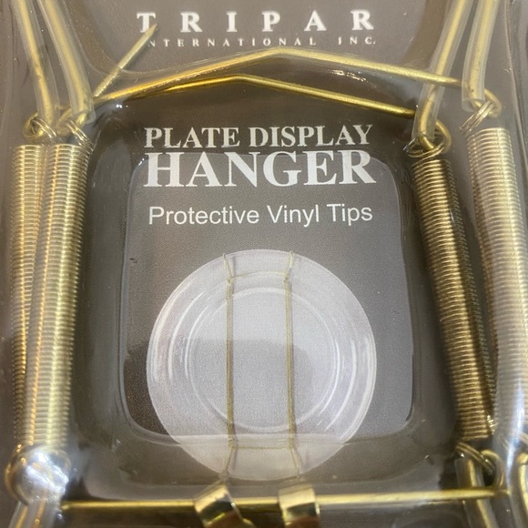 Gold Plate Display Hanger - Set of 7 - Picture 11 of 12